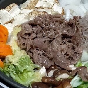 うちのすき焼き